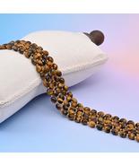 Natural Tiger Eye Faceted Rice Gemstone Beads, Size 6x8mm Rice Beads, DI... - $15.99