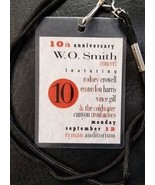 EMMYLOU HARRIS, RODNEY CROWELL + 10 ANNUAL W.O. SMITH CONCERT BACKSTAGE ... - $20.00