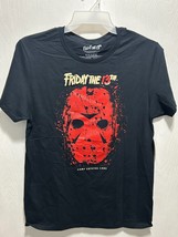 Jason Voorhees Friday The 13TH Movie Tee T-Shirt Crystal Lake Halloween ... - £7.85 GBP