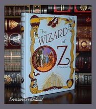 Wizard of Oz by Frank Baum New Sealed Leather Bound Collectible Deluxe Hardcover - £17.89 GBP
