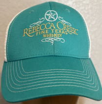 Rebecca Creek GG Gameguard Outdoors Teal Cotton White Mesh Snapback Cap ... - $7.60