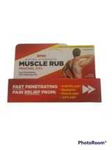 Muscle Rub Extra Strength Pain Relieving Gel Menthol 2.5% 1.5 oz Tube - $7.43