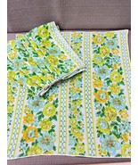 Vintage 1980s Fine Quality Floral Napkins Set of 8 Floral Flower 16&quot; x 1... - €20,52 EUR