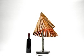 Wine Barrel Desk Lamp - Portaat - Made from retired California wine barrels - £382.89 GBP