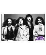 BLACK SABBATH 1975 GROUP PROMO POSTER OSBORNE TONY IOMMI GEEZER POP ROCK... - $11.20