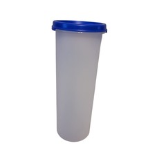 Tupperware Modular Mates Round #4 Keeper Blue Seal 9 in tall Kitchen Storage - £12.32 GBP