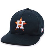 Houston Astros MLB OC Sports Q3 Wicking Navy Blue Hat Cap Adult Men&#39;s Ad... - £14.94 GBP