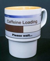 Caffeine Loading Please Wait Coffee Mug Cup Funny Humor Novelty  - £5.45 GBP