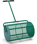 Compost Spreader Roller, 24&#39;&#39; Peat Moss Spreader, Drop Fertilizer Grass,... - $1,786.07 MXN