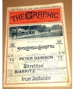 WW I The Graphic Magazine February 1915 Army Service Corp England Antiqu... - $39.59