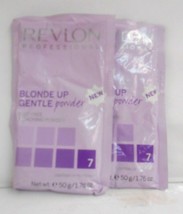 Lot of 2 Pks ~REVLON BLONDE UP 7 LEVELS Gentle Dust Free Powder Bleach~ ... - £7.05 GBP