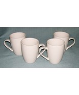 GIBSON HOME Dinnerware - White Ceramic Mugs/ Cups - Set of 4 - New Unused - $189.11 MXN