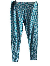 LulaRoe Womens  One Size Fits Most Blue Pink Minnie Mouse Leggings - £6.91 GBP