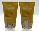 Be Care Love Smashed Banana Coconut Leave In Curl Cream 5 oz-2 Pack - £23.15 GBP