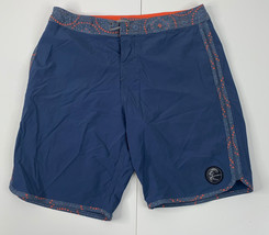 O’neill hyper freak men’s size 30 blue orange swim trunk board shorts O9 - £12.81 GBP