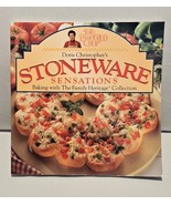 Pampered Chef Stoneware Sensations Cookbook Doris Christopher’s - £3.82 GBP