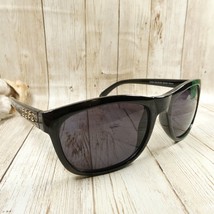 Elle Womens Black w/ Gold Studded Accent Sunglasses - AELN15010Z 55-20-135 - $17.30