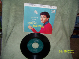 vintage  45 rpm record /w picture sleeve   pop {tommy sands} - £5.06 GBP