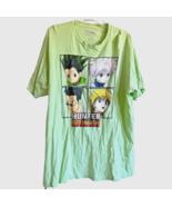 hunter x hunter mint green character t-shirt adult XL - $479.50 MXN