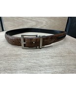 Columbia Brown Leather Belt Size 38/95 - $20.31 CAD