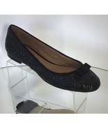 NEW TORY BURCH Marion Quilted Leather Ballet Flats, Black (Size 6 M) - $... - £117.95 GBP