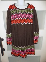 Hanna Andersson Ls Knit Sweater Dress Size 130 (8/10) Girl&#39;s Nwot - £26.98 GBP