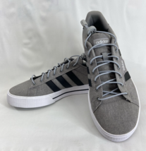Adidas Ortholite Float 753002 Gray  Men Size 8 Classic 3 Stripe Lock Lac... - $33.24