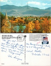 New York Lake Placid Club Vacationland Posted to FL in 1974 VTG Postcard - $9.40