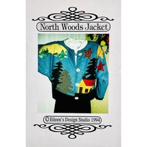 North Woods Jacket PATTERN J20 by Eileen’s Design Studio, Cabin Woodsy Primitive - £7.20 GBP