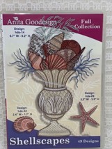 Shellscapes Embroidery Design Collection - Anita Goodesign CD (122AGHD) - £11.12 GBP