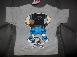 NFL Team Apparel Carolina Panthers T-shirt Size 12 months NEW - $18.25