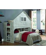 Ethan Distressed Tree House Loft Bed - $2,196.28 CAD
