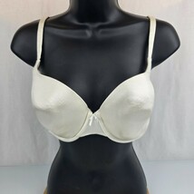 Vintage 2004 Y2K Victoria&#39;s Secret Bra Women&#39;s Size 36DD Classic Lace Satin - $18.80