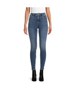 Time &amp; Tru Women&#39;s High Rise Curvy Skinny Jeans Size 16 Medium Wash Deni... - $26.99