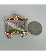 Lions Club Pin International Gasport NY Dist. 20-N Lapel PIN Brooch 1.5&quot; - $418.03 MXN