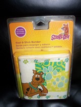 SCOOBY-DOO Kid Cartoon Peel-Stick Wall Border Scooby Doo New - £12.06 GBP