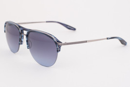 Barton Perreira HEIST Pewter Matte Black / Blue Gradient Sunglasses MDT PEW STB - £128.73 GBP