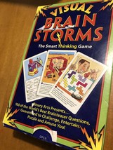 Visual Brain Storms - Think Fun Game - Single/Multi Player - Age 10 to A... - $9.80