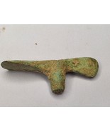 Circa 1800-600 a.C. Antico Luristan bronzo piccola doppia testa d&#39;ascia ... - $195.09