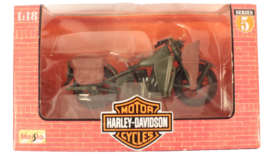 Maisto 1:18 Scale  Harley Davidson 1942 WLA Flat Head Series 5 - €13,13 EUR