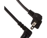 Samsung 3903-000853 Right Angle 2-Prong TV Power Cord, 5FT Length - £17.85 GBP
