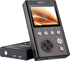 64GB Hifi MP3 Player, High-Resolution DAC with DSD High-Resolution Digital Audio - £75.38 GBP