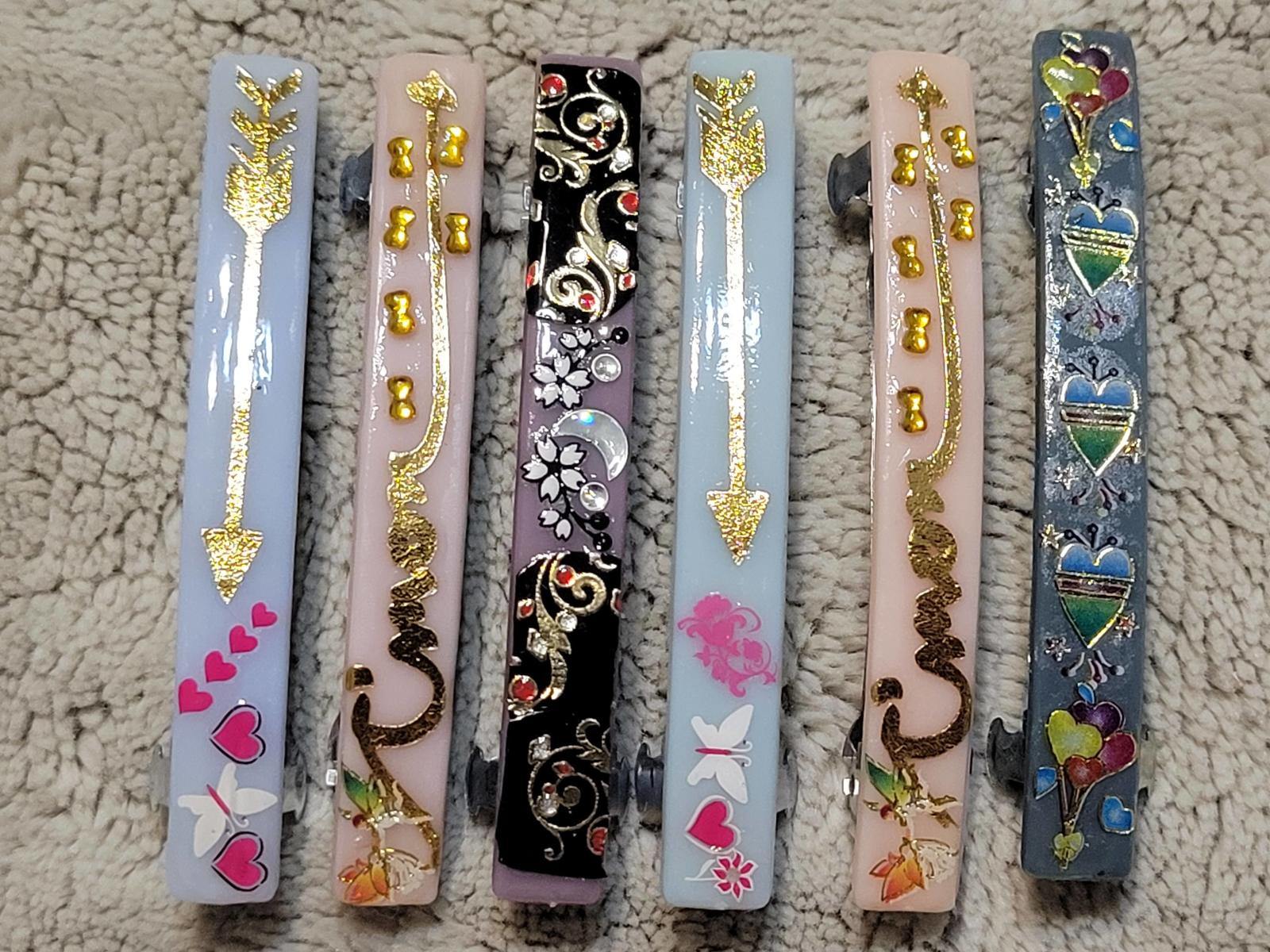 &quot;Beloved in Barrettes&quot; hairpin group. - $14.00