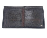 Vintage Swank Mens Wallet Bifold Billfold Brown Leather Wallet 15 Pockets - $24.70