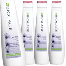 Matrix biolage colorlast purple shampoo 135 oz pack of 4 154372 thumb200