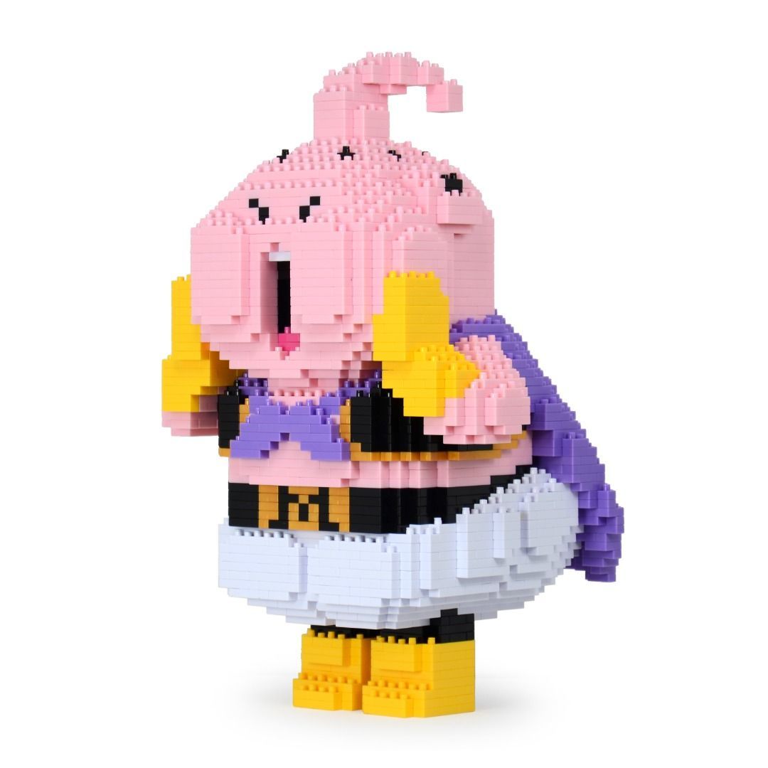 Majin Buu (Dragon Ball) Brick Sculpture (JEKCA Lego Brick) DIY Kit Item image 2