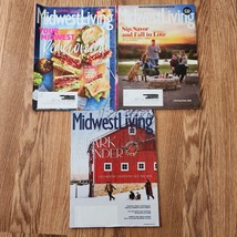Midwest Living Magazine Lot 2021 July-Dec Travel Summer Fall Winter Back Issues - £11.75 GBP