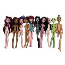 Monster High Nude Doll Lot Boy &amp; Girls Lot Of 10 Ooak Repair Parts - £56.38 GBP