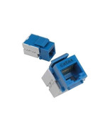 UNC Group KEYC6A-BLU CAT6A UTP KEYSTONE JACK (BLUE) - $45.81 CAD
