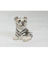 Small White Tiger Figurine About 2 inches tall.  - £11.78 GBP